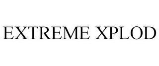 EXTREME XPLOD trademark