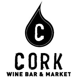 C CORK  WINE BAR & MARKET trademark