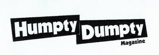 HUMPTY DUMPTY MAGAZINE trademark