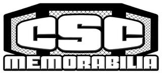 CSC MEMORABILIA trademark