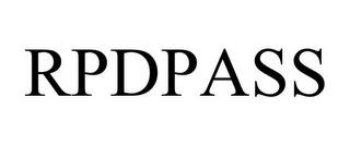 RPDPASS trademark