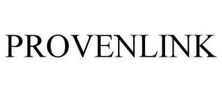 PROVENLINK trademark