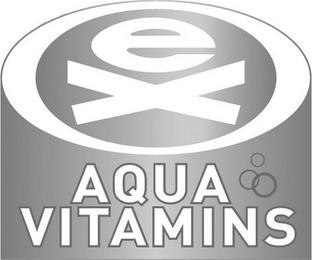 EX AQUA VITAMINS trademark