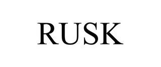 RUSK trademark