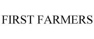 FIRST FARMERS trademark