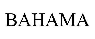 BAHAMA trademark