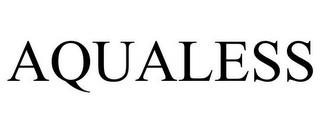 AQUALESS trademark