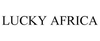 LUCKY AFRICA trademark