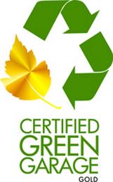 CERTIFIED GREEN GARAGE GOLD trademark