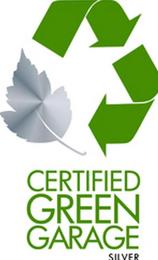 CERTIFIED GREEN GARAGE SILVER trademark