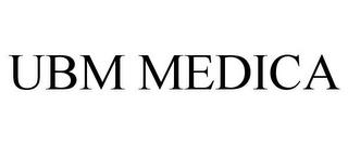 UBM MEDICA trademark