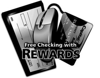 FREE CHECKING WITH REWARDS CAPITAL O DEBIT BA 0123 4567 89 CUSTOMER SINCE 96 GOOD THRU 08/10 CAPITAL ONE CUSTOMER L WALKER PLANO, TX PAY TO THE ORDER OF DATE $ 1024 C 30 trademark