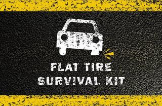 FLAT TIRE SURVIVAL KIT trademark