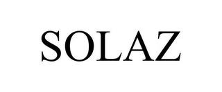 SOLAZ trademark