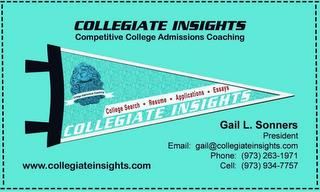 COLLEGIATE INSIGHTS COMPETITIVE COLLEGE ADMISSIONS COACHING trademark