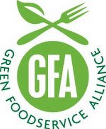 GFA GREEN FOODSERVICE ALLIANCE trademark