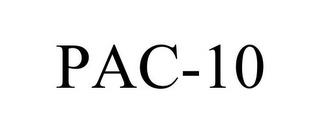 PAC-10 trademark