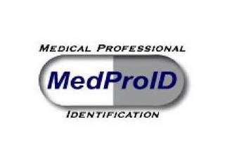 MEDPROID MEDICAL PROFESSIONAL IDENTIFICATION trademark