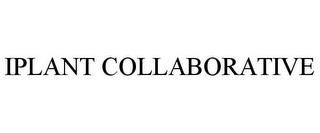 IPLANT COLLABORATIVE trademark