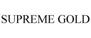 SUPREME GOLD trademark