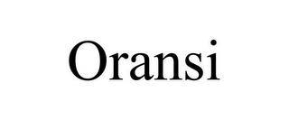 ORANSI trademark