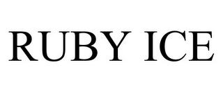 RUBY ICE trademark