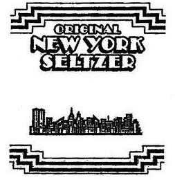 ORIGINAL NEW YORK SELTZER trademark