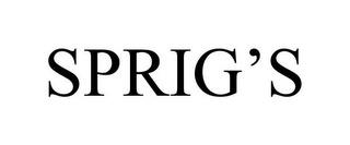 SPRIG'S trademark