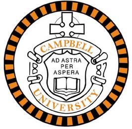 CAMPBELL UNIVERSITY AD ASTRA PER ASPERA 18 87 trademark