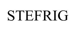 STEFRIG trademark