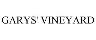 GARYS' VINEYARD trademark