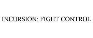 INCURSION: FIGHT CONTROL trademark