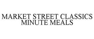 MARKET STREET CLASSICS MINUTE MEALS trademark