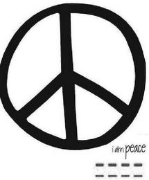 I AM PEACE trademark