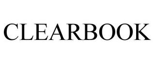 CLEARBOOK trademark