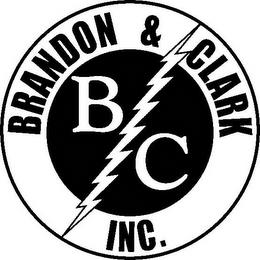 BRANDON & CLARK INC. B C trademark