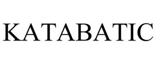 KATABATIC trademark