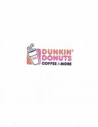 DUNKIN' DONUTS DD COFFEE & MORE trademark