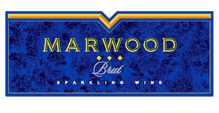 MARWOOD BRUT SPARKLING WINE trademark