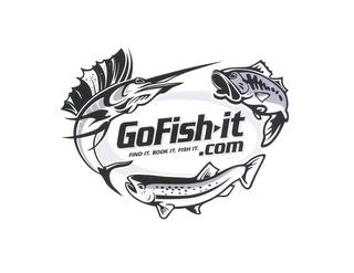 GOFISH-IT.COM FIND IT. BOOK IT. FISH IT. trademark