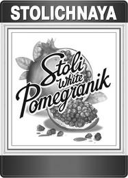 STOLICHNAYA STOLI WHITE POMEGRANIK trademark