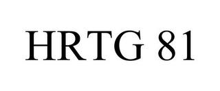 HRTG 81 trademark