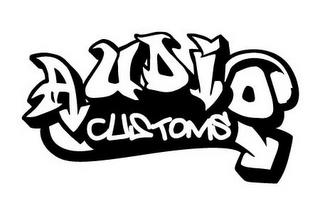 AUDIO CUSTOMS trademark