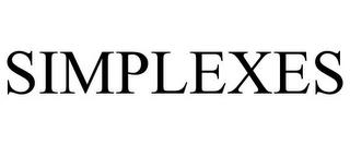 SIMPLEXES trademark