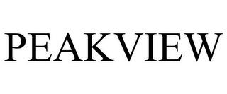 PEAKVIEW trademark