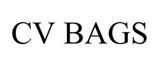 CV BAGS trademark