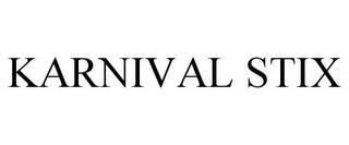 KARNIVAL STIX trademark