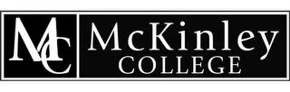 MC MCKINLEY COLLEGE trademark