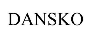 DANSKO trademark