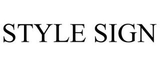 STYLE SIGN trademark